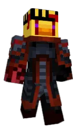 Ducky_lord34's Minecraft skin wearing the Builder cape