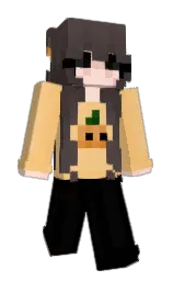 black and masala Minecraft skin — Slim model