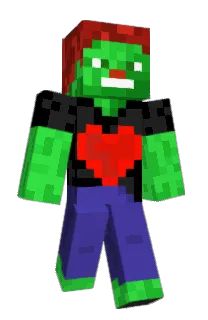 Front of Emgeret's skin