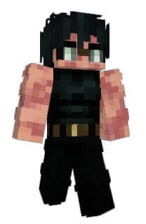Front of Tontibu's skin