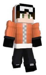 copper and sandy brown Minecraft skin — Classic model — first worn by Napoca