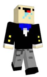 Spading_Out's Minecraft skin wearing the Migrator cape
