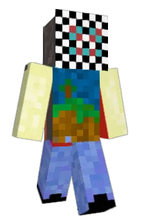 Front of Minecraft skin