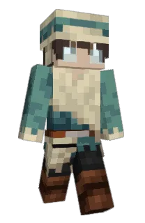 Front of Astuik's skin