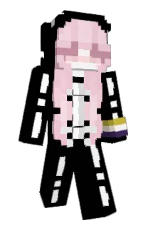 Front of Amathyzt's skin
