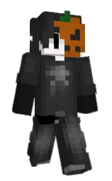 shark and black Minecraft skin — Slim model — first worn by Floriato