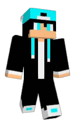 Diamantecon's Minecraft skin wearing the Purple Heart cape