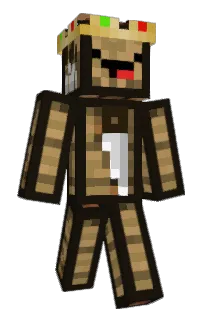 Front of Minecraft skin