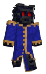 such__'s Minecraft skin wearing the Twisted cape