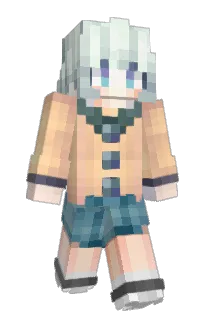 Front of Minecraft skin