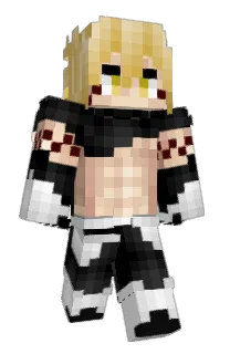 Front of Minecraft skin