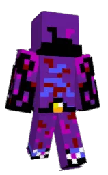 seance and black Minecraft skin — Classic model