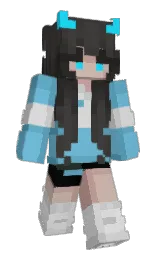 FluffyZombi's Minecraft skin wearing the Migrator cape