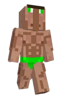 Front of Minecraft skin
