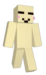 Ocnessa's Minecraft skin wearing the Pan cape