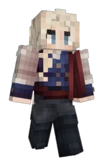 Front of Nedya's skin