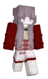 Rayiiii's Minecraft skin wearing the Vanilla cape