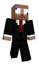 beaver and cod gray Minecraft skin — Classic model