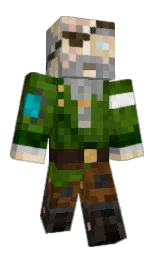 verdun green and sapling Minecraft skin — Classic model