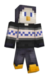 Front of Vapey's skin