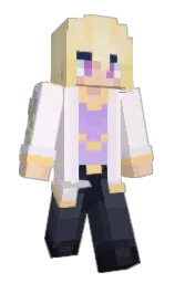 prim and whisper Minecraft skin — Slim model