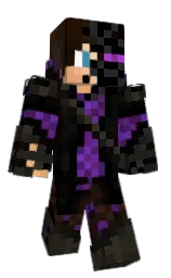 black and mine shaft Minecraft skin — Classic model — first worn by The_Gaming_End