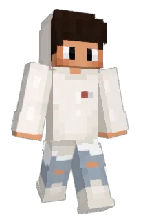 Front of Minecraft skin