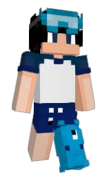 black and mandys pink Minecraft skin — Slim model