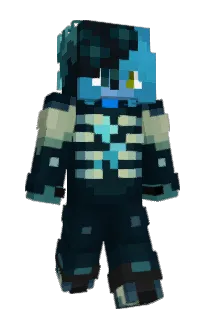 Front of Asplint's skin