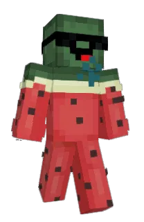 Front of Venale's skin