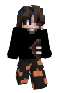Front of pluffa's skin