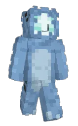 reggelt's Minecraft skin wearing the Hero cape