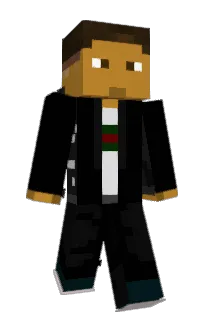 Front of Gaspuccino's skin