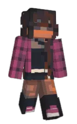 baltic sea and woody brown Minecraft skin — Slim model — first worn by buumpiy