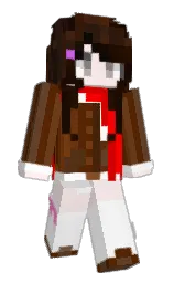 chablis and white Minecraft skin — Slim model