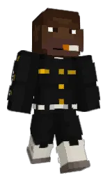 cod gray and sambuca Minecraft skin — Classic model — first worn by Llgamertagg