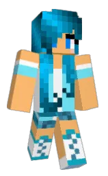 white and macaroni and cheese Minecraft skin — Classic model