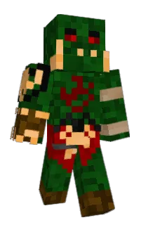 Queaky's Minecraft skin