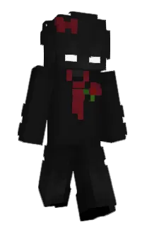 Front of Minaga's skin