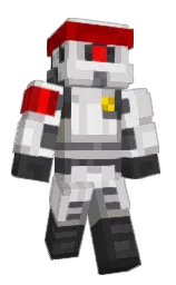 AmbushSK's Minecraft skin wearing the Builder cape
