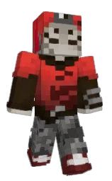graphite and karaka Minecraft skin — Classic model