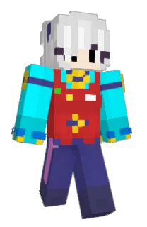 Front of Minecraft skin