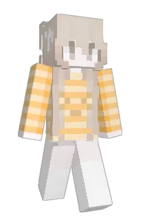 Front of Yabach's skin