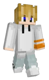 silver and mercury Minecraft skin — Classic model — first worn by torbray