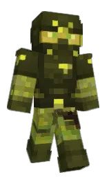 Jaroslavski's Minecraft skin wearing the Migrator cape