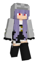 kimberly and silver Minecraft skin — Slim model — first worn by Adami_