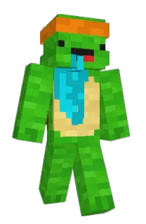 Front of Minecraft skin