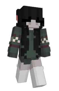 Front of Asira's skin