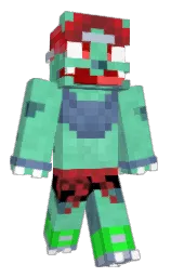 stiletto and downy Minecraft skin — Classic model