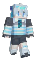 MC4344's Minecraft skin wearing the Pan cape